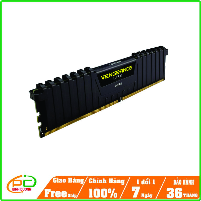 RAM CORSAIR 16GB/3200 DDR4 ( 1X 16Gb ) VENGEANCE LPX CMK16GX4M1E3200C16