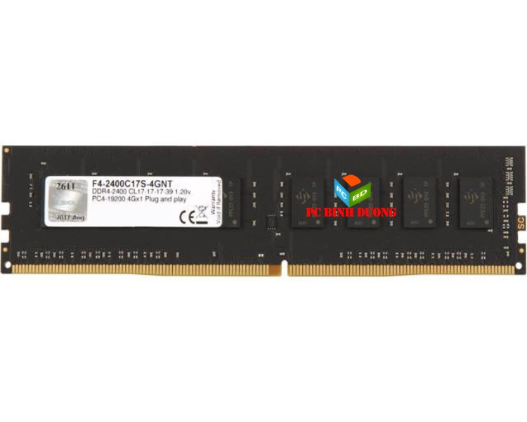 RAM G.SKILL DDR4 4GB/2400 ( F4-2400C17S-4GNT )  KO TẢI NHIỆT