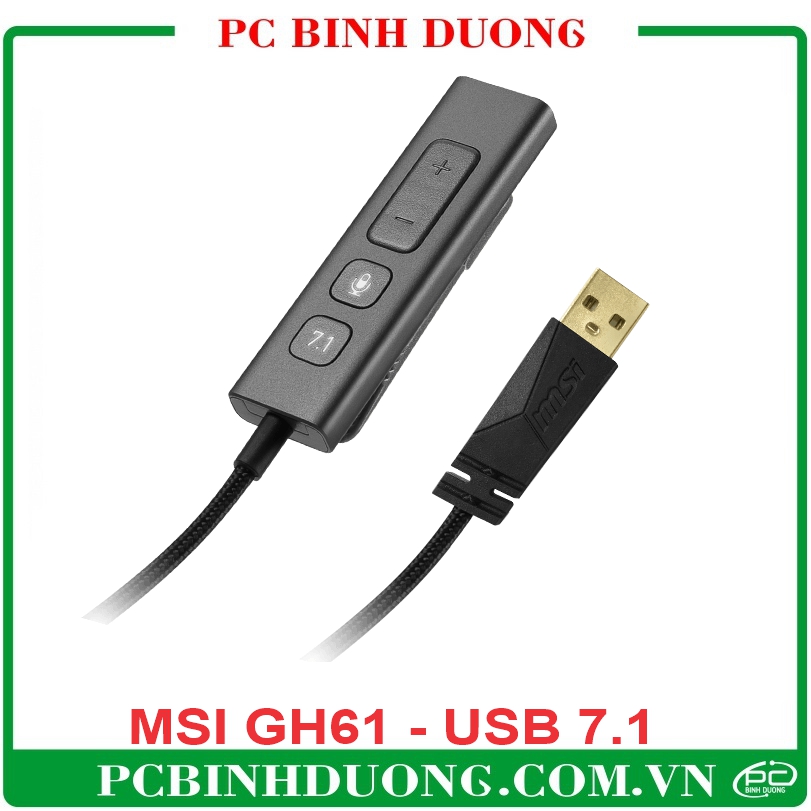 Tai Nghe MSI Immerse GH61 USB 7.1