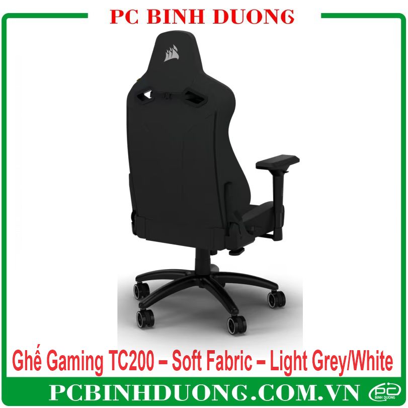 Ghế Gaming Corsair TC200 Gaming Chair – Soft Fabric – Black/Black/CF-9010049-WW