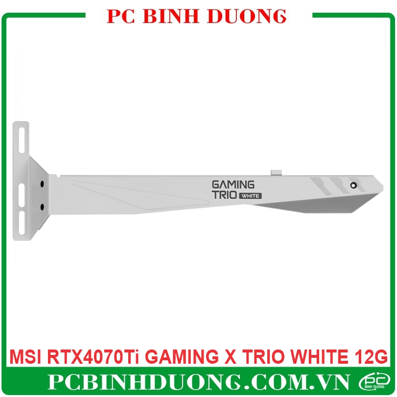 Card màn hình MSI RTX 4070Ti Gaming X Trio White 12G
