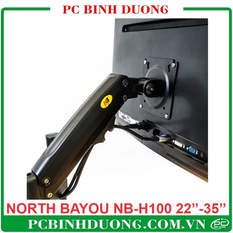 Giá Treo Màn Hình Đơn North Bayou NB-H100 (22-35 inch Xoay 360)
