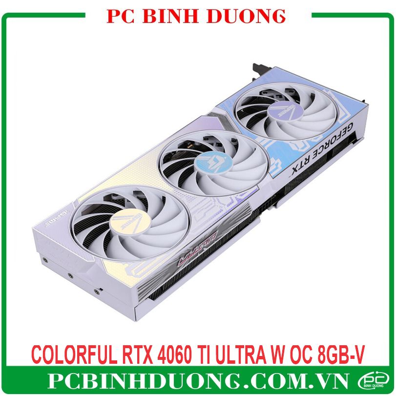 Card màn hình Colorful Igame RTX 4070 Ultra W OC V2-V (12GbGDDR6X/192 Bit) - 3 Fan