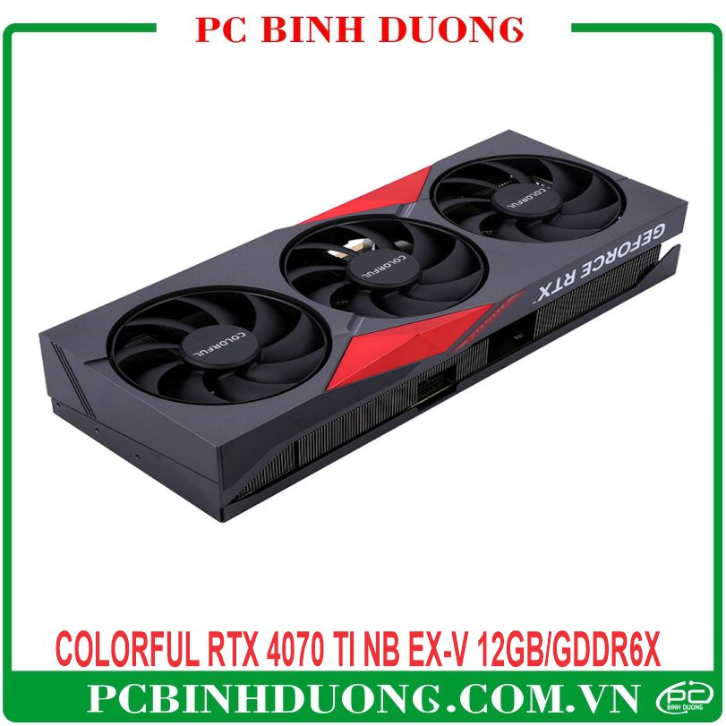 Card màn hình Colorful RTX 4070 Ti NB EX-V (12Gb/GDDR6/192 Bit) - 3 Fan