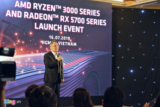 AMD ra mắt dòng card RX 5700 và chip Ryzen đời 3 ở VN, chuyên gaming