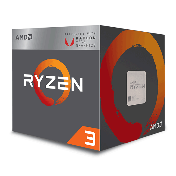 CPU AMD RYZEN 3-2200G ( 3.5GHz TURBO 3.7Hz ) SOKET AM4 CÓ VGA ON ( BH 36T )