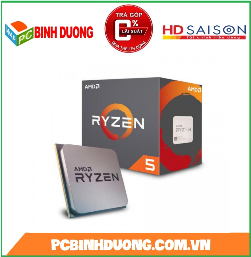 CPU AMD RYZEN 5-3600 ( 3.6GHz TURBO 4.2Hz ) SOKET AM4