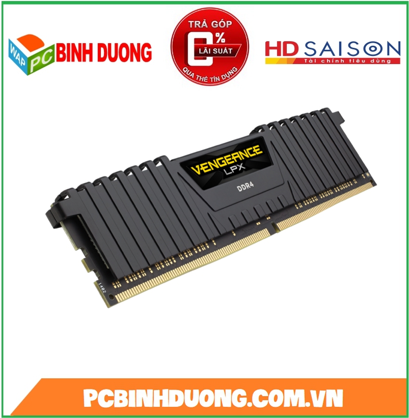 RAM CORSAIR 16GB/2666 DDR4 ( 1X 16Gb ) VENGEANCE LPX CMK16GX4M1A2666C16