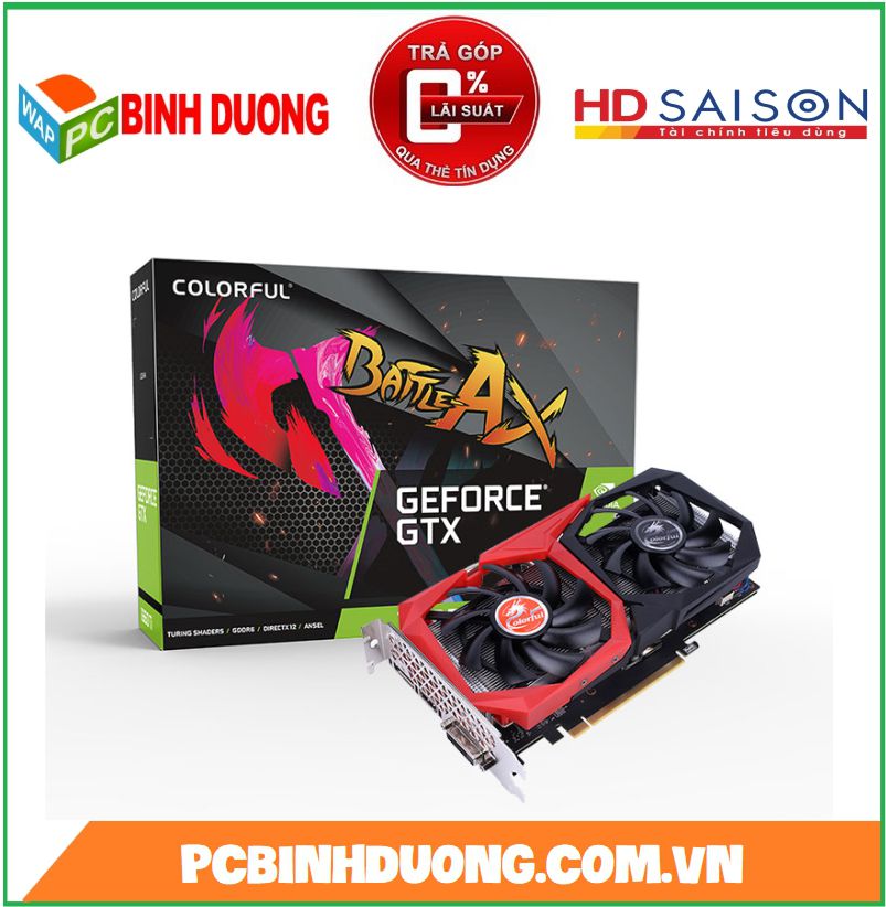 Card màn hình Colorful GeForce GTX 1660 NB 6G-V 6GB GDDR6