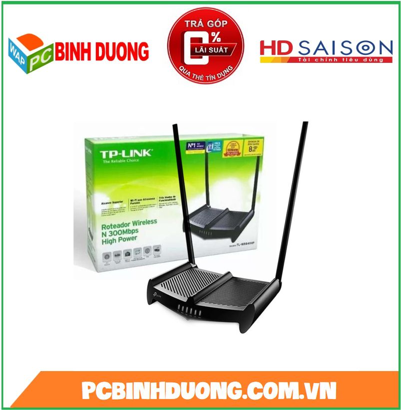 Phát Wifi TP-Link TL-WR841HP Chuẩn N Tốc Độ 300Mbps