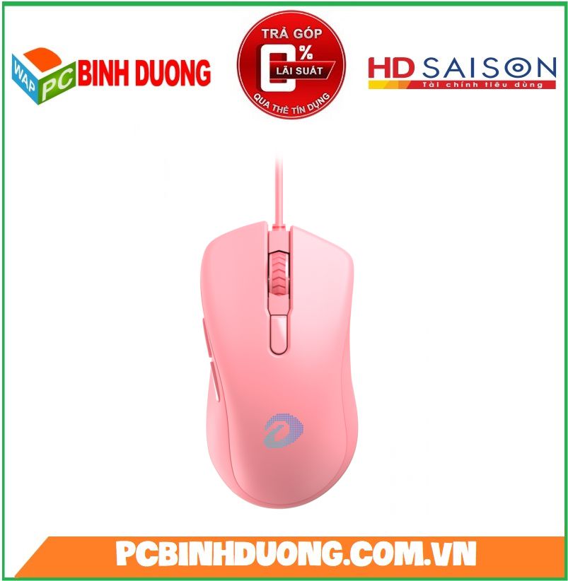 Chuột Dareu EM908 Pink LED RGB