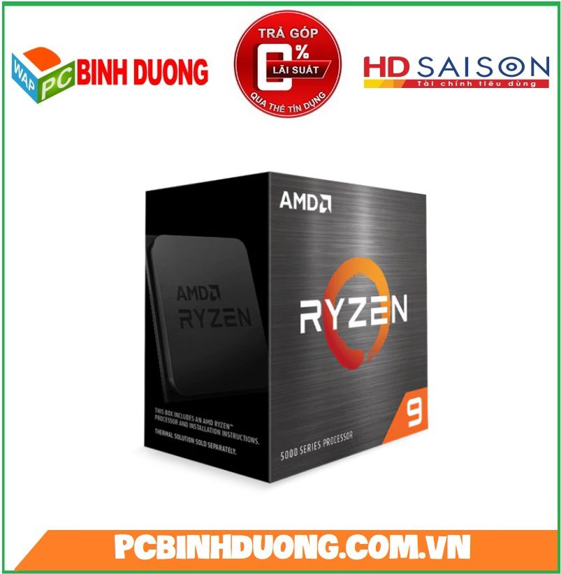 CPU AMD Ryzen 9-5950X ( 3.4Ghz Turbo 4.9Ghz/72Mb/16 Core/32 Threads/105w )