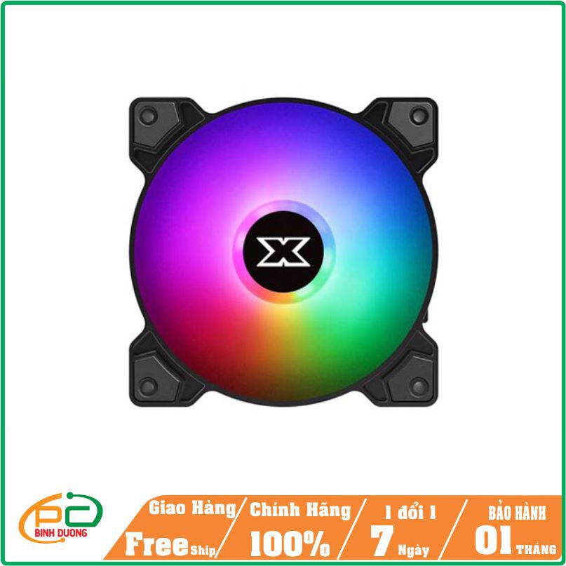 Quạt Led Xigmatek X20F FIXED RGB ( Gắn Nguồn trực tiếp )