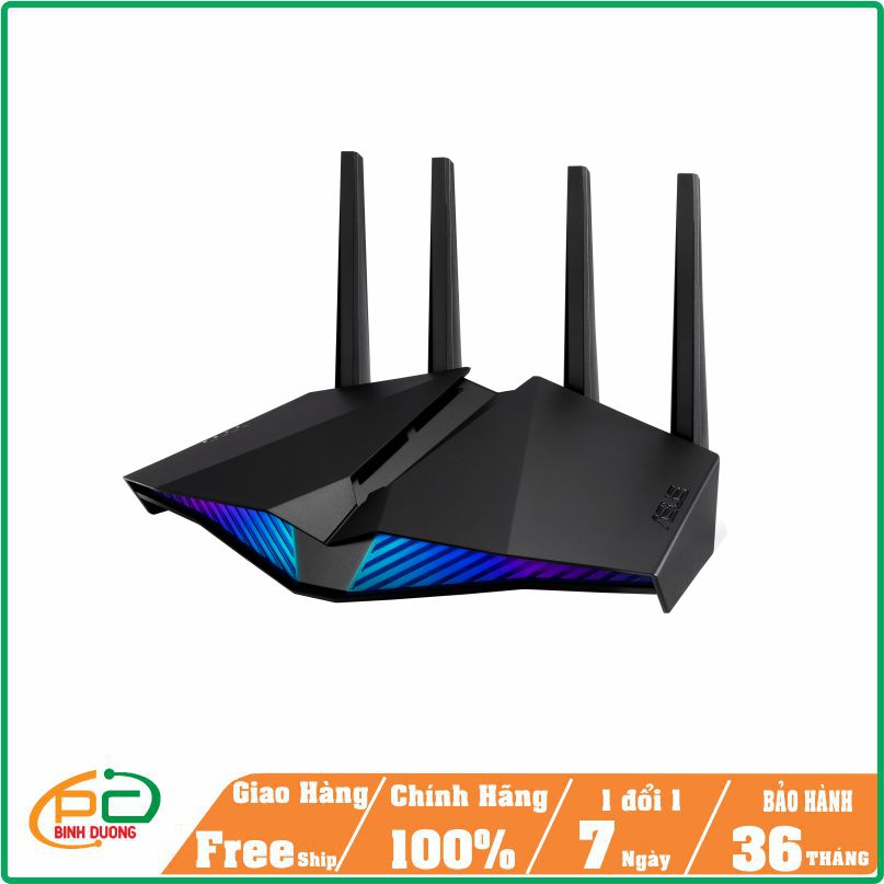 Phát Wifi Gaming Asus RT-AX82U - Wifi 6 AX5400 2 Băng Tần AiMesh