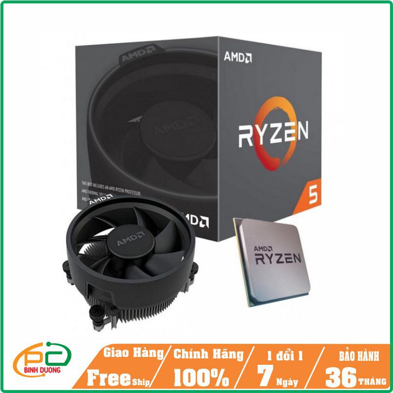 CPU AMD Ryzen 5 Pro 5-4650G MPK ( 3.7Ghz Turbo 4.2Ghz/11Mb/6 Core/12 Threads/65w)