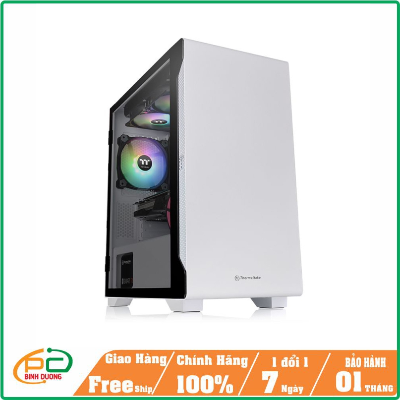 Vỏ Case Thermaltake S100 TG Snow Edition (Mid Tower)