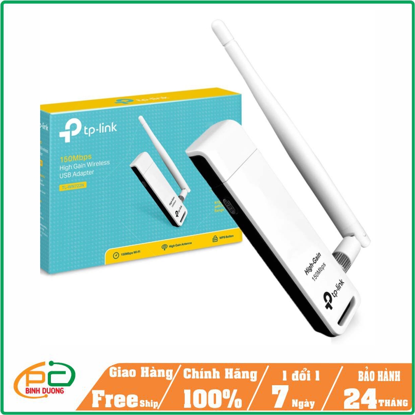 USB Thu WiFi TP-Link TL-WN722N