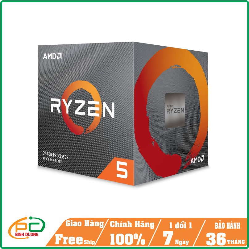 CPU AMD Ryzen 5-3500 (3.6Ghz Turbo 4.1Ghz/6Core/6Threads/16Mb/65W)