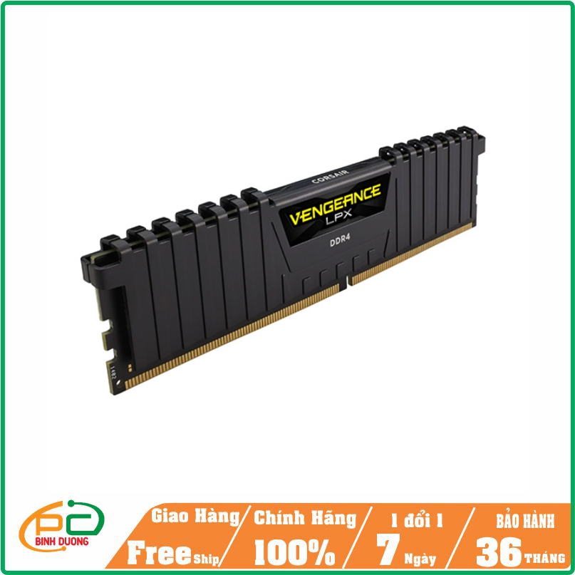 Ram Corsair 8GB/3200 DDR4 ( 1X 8Gb ) VENGEANCE LPX CMK8GX4M1E3200C16