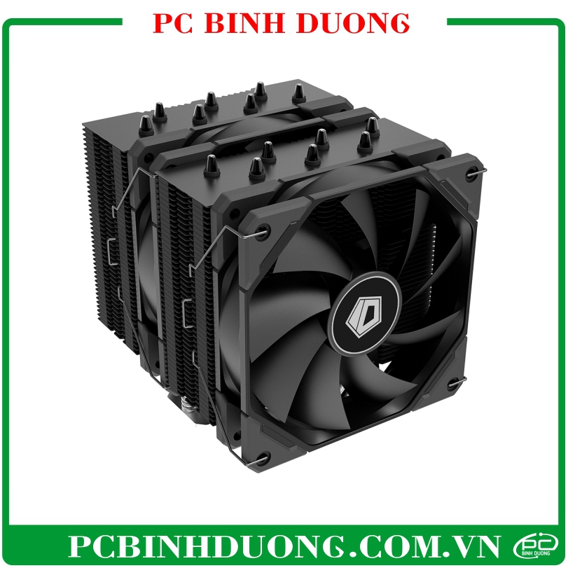 Tản nhiệt khí CPU ID-Cooling SE-207-XT Black (2 Fan)