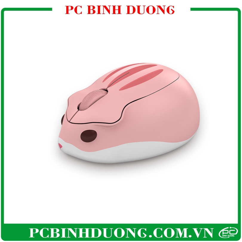 Chuột không dây AKKO Momo Hamster Plus – Pink