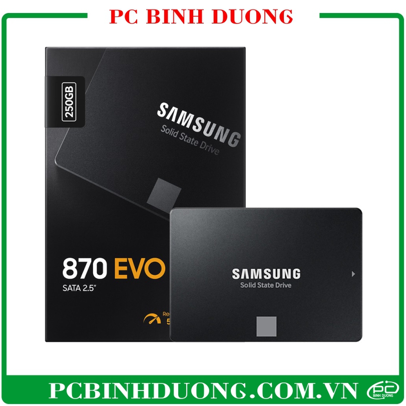 SSD Samsung 870 Evo 250Gb Sata 3 2.5'' (MZ-77E250BW)