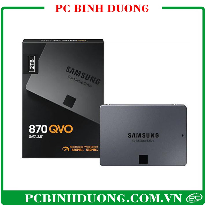 SSD Samsung 870 Qvo 2Tb Sata3 2.5'' (MZ-77Q2T0BW)