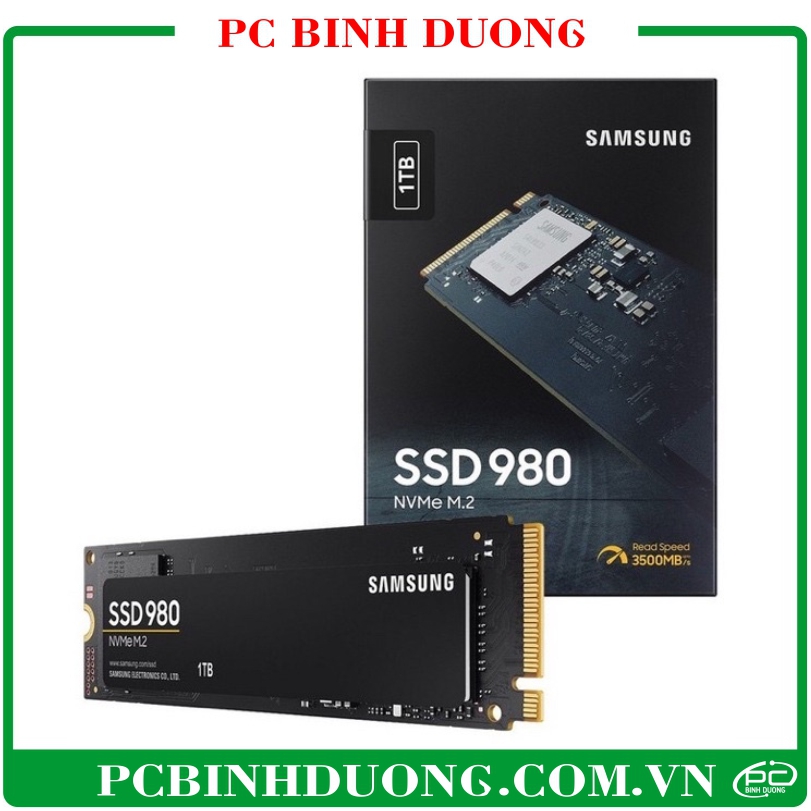 SSD Samsung 980 Dramless 1TB NVMe M2 PCIe (Gen 3x4 - MZ-V8V1T0BW)