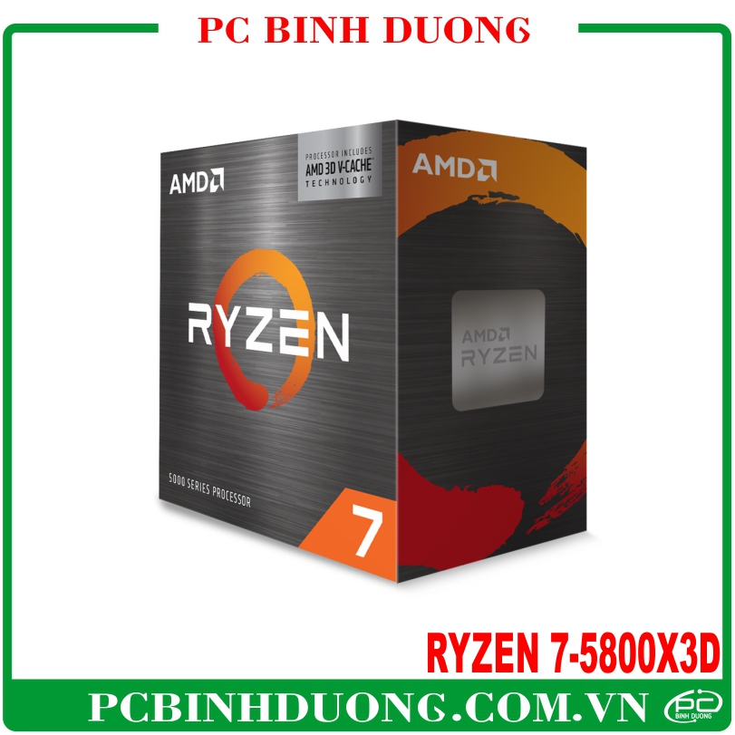 CPU AMD Ryzen 7-5800X3D ( 3.4Ghz Turbo 4.5Ghz/100Mb/8 Core/16 Threads/105w )