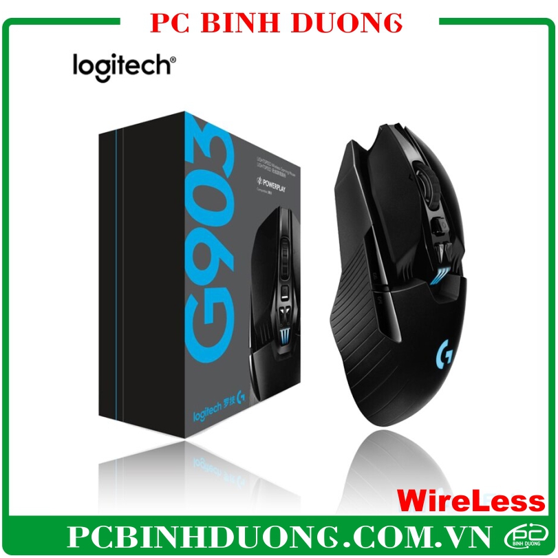 Chuột Không Dây Gaming Logitech G903 Hero Wireless (Có Tạ)