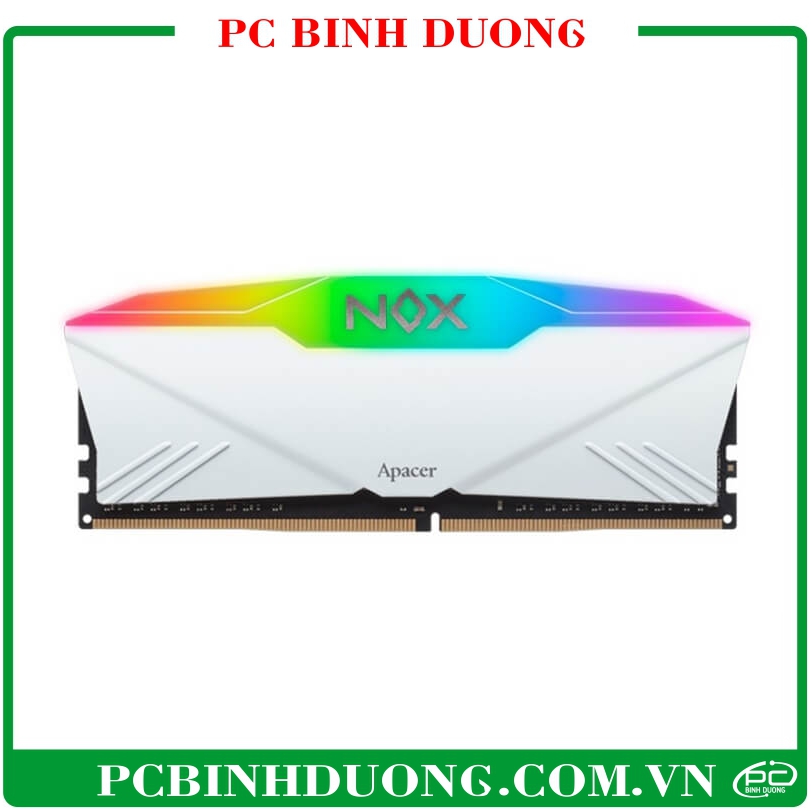 Ram Apacer Nox Rgb 8Gb/3200 DDR4 (1x8Gb) Led RGB White