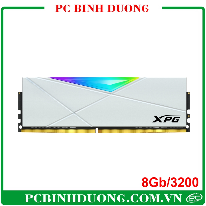 Ram Adata XPG Spectrix D50 RGB 8Gb/3200 (1X8) DDR4 White 