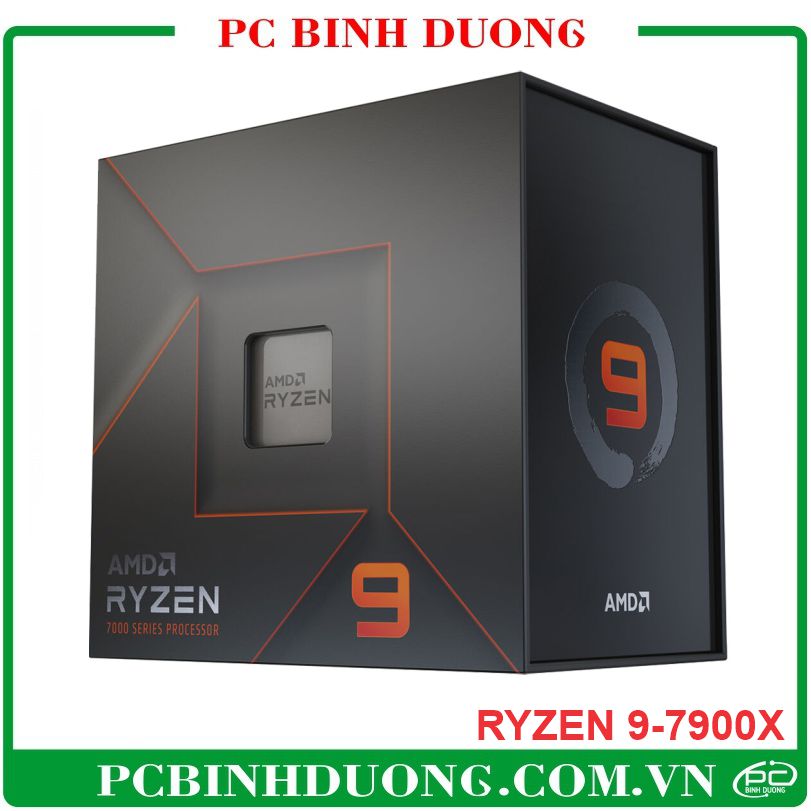 CPU AMD Ryzen 9-9700X (4.7Ghz Turbo 5.6Ghz/64Mb/12 Core/24 Threads/170w ) - AM5