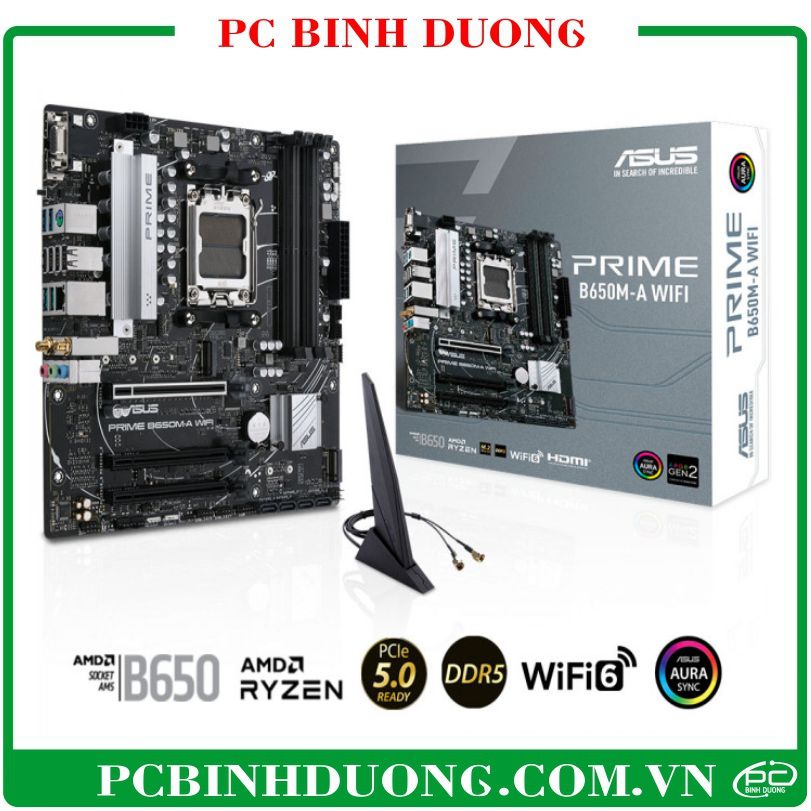 Mainboard Asus Prime B650M-A-WiFi-CSM (AMD - SK AM5)