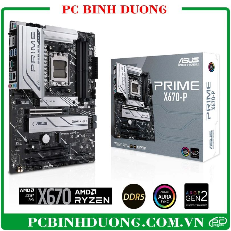Mainboard Asus Prime X670-P-CSM (AMD - SK AM5)