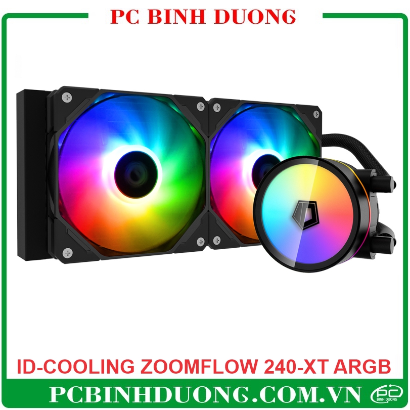 Tản Nhiệt Nước CPU ID-COOLING ZoomFlow 240-XT ARGB - Đen