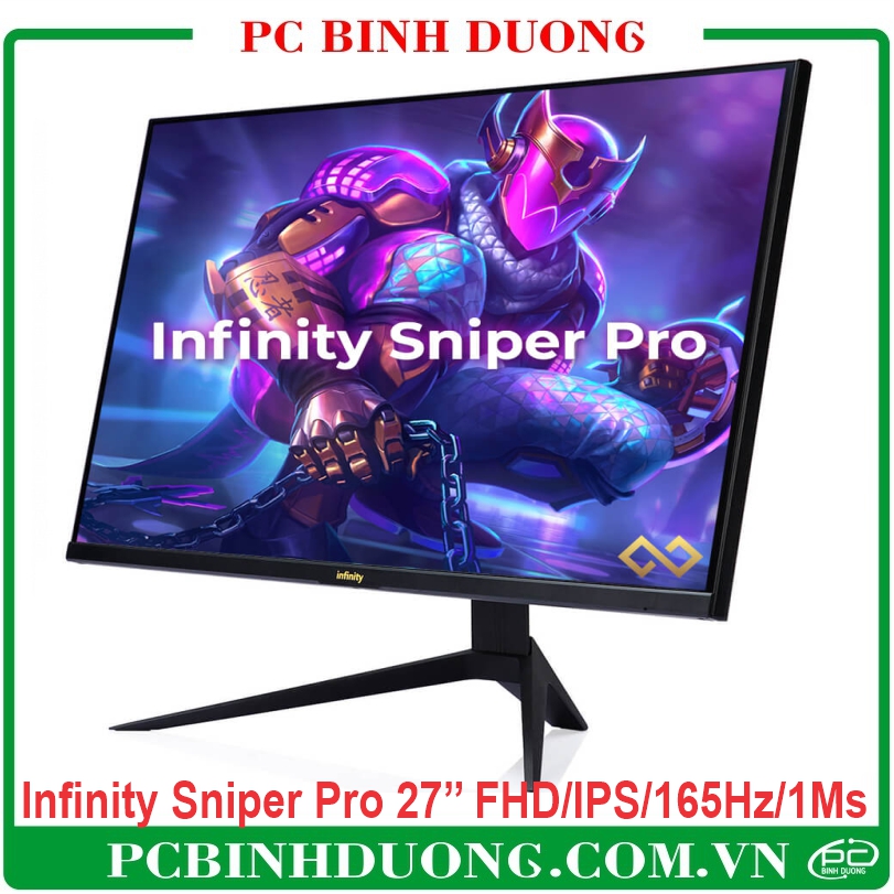 Màn Hình Phẳng Infinity 27' Infinity Sniper Pro FHD/IPS/165Hz/1Ms