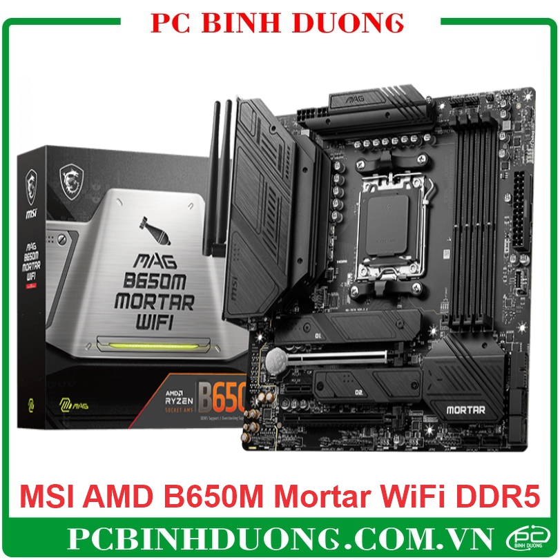 Mainboard MSI B650M Mortar WiFi DDR5 (AMD - SK AM5)