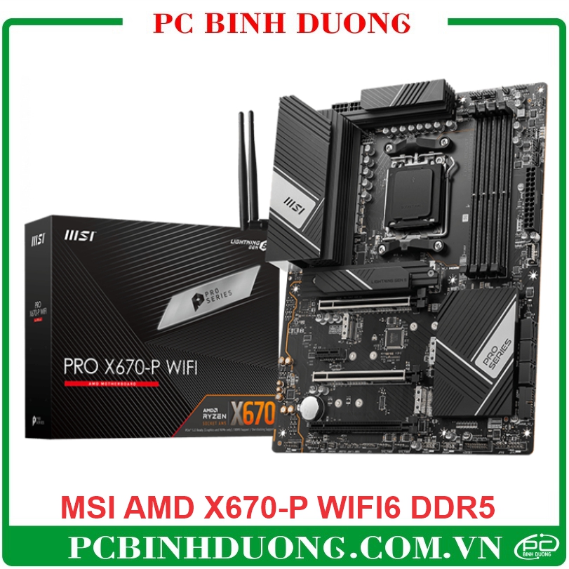 Mainboard MSI Pro X670-P WiFi DDR5 (AMD - SK AM5)