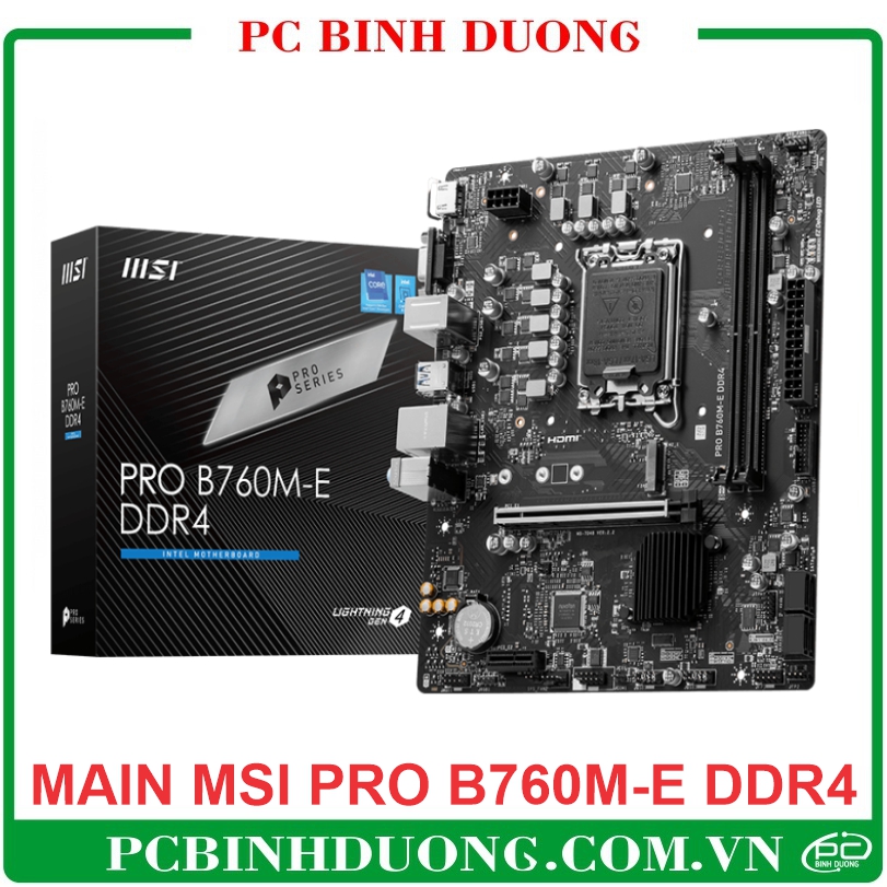 Mainboard MSI Pro B760M-E DDR4