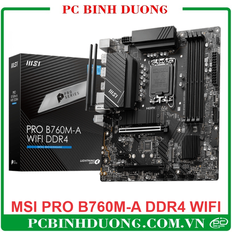 Mainboard MSI Pro B760M-A WiFi DDR4
