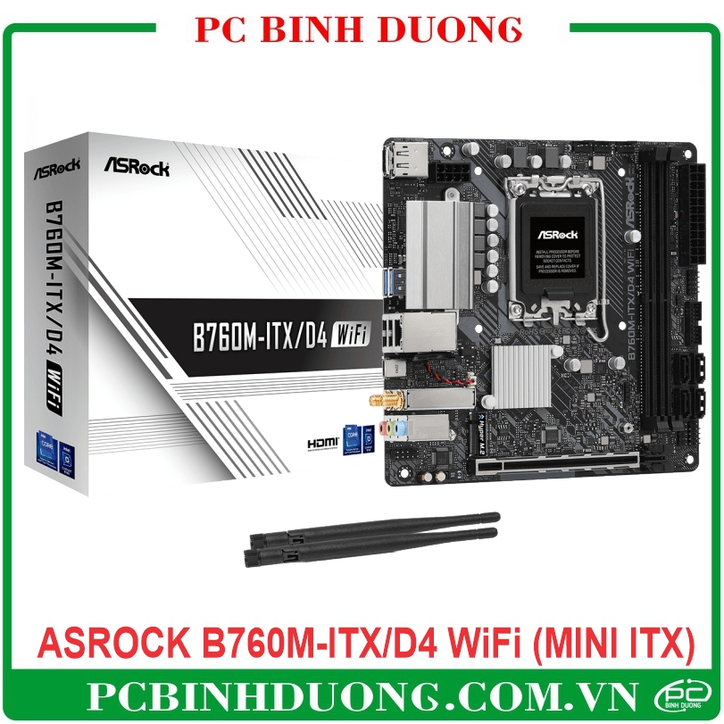 Main Asrock B760M-ITX/D4 WiFi