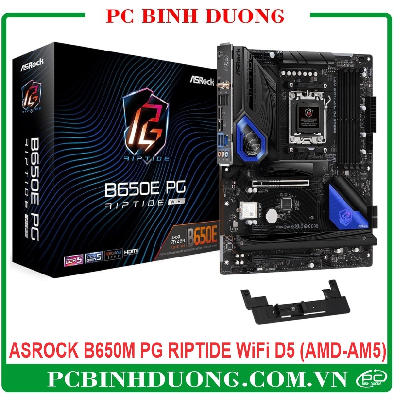 Mainboard ASRock B650M PG Riptide WiFi D5 (AMD- SK AM5)