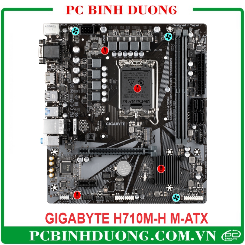 Mainboard Gigabyte H710M-H