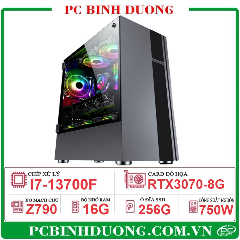 PC Gaming GM-328 (Z790/I7-13700F/16G/RTX3070-8G/256G)
