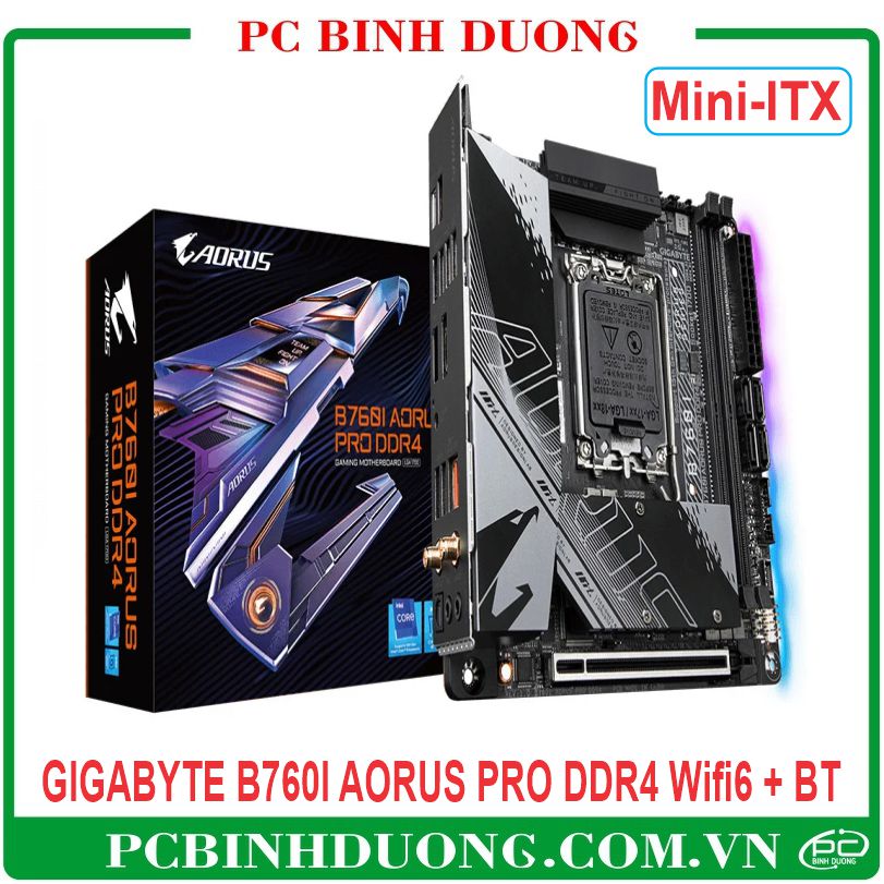Mainboard GIGABYTE B760I AORUS PRO DDR4 (Mini ITX)