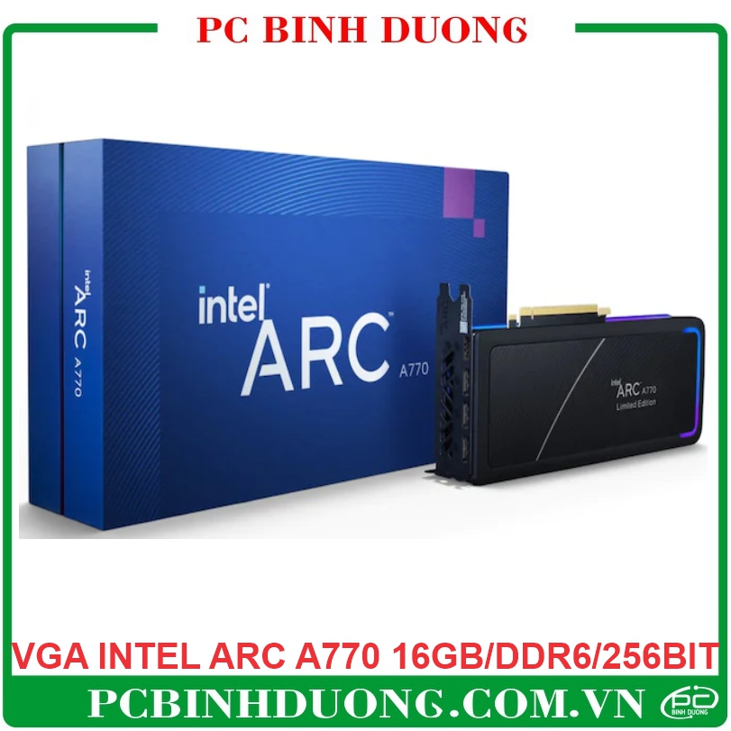 Card VGA Intel Arc A770 16Gb/DDR6/256Bit