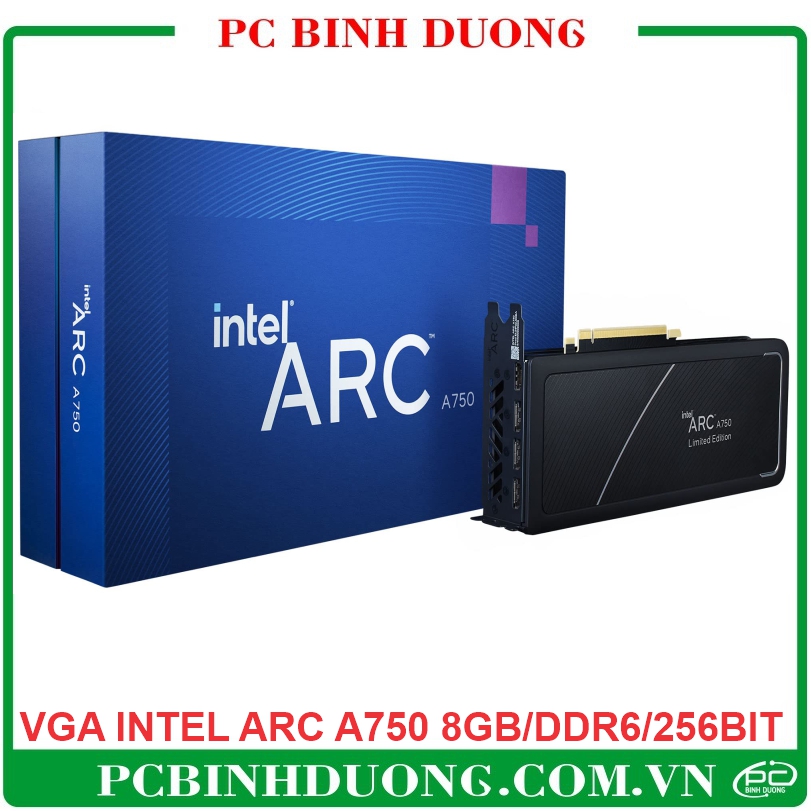 Card VGA Intel Arc A750 8Gb/DDR6/256Bit