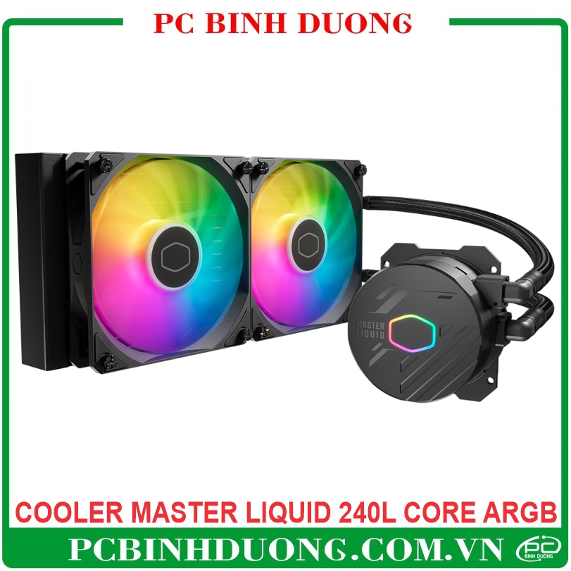 Tản nhiệt nước AIO Cooler master MasterLiquid 240L Core ARGB