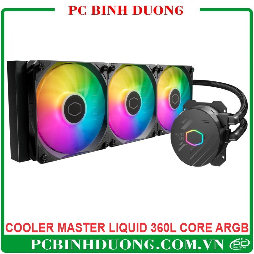 Tản nhiệt nước AIO Cooler master MasterLiquid 360L Core ARGB